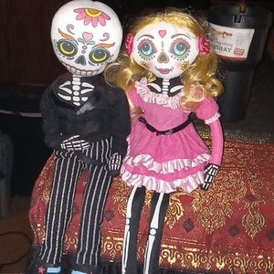 Sugar skull couple